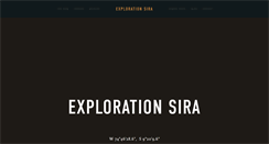 Desktop Screenshot of exploration-sira.com